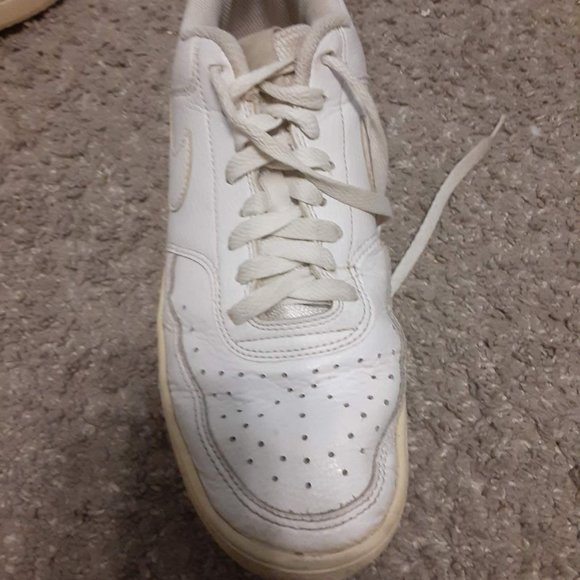 Women's Size 8 Nike Court Vision White Low - Picture 5 of 16